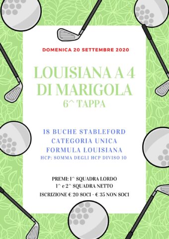 LOUISIANA A 4 DI MARIGOLA