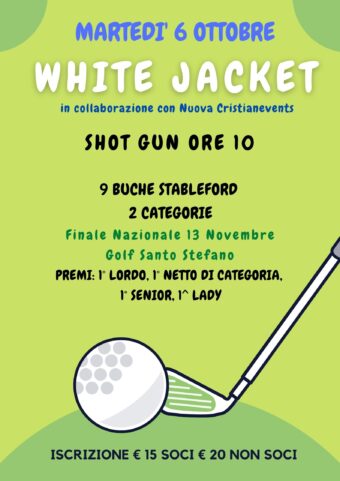 White Jacket – by Nuova Cristianevents