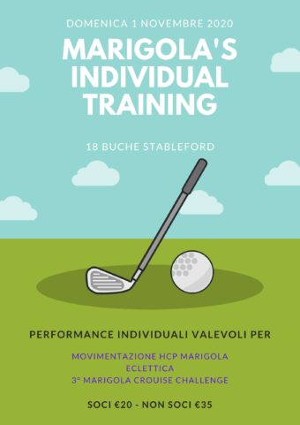 MARIGOLA’S INDIVIDUAL TRAINING