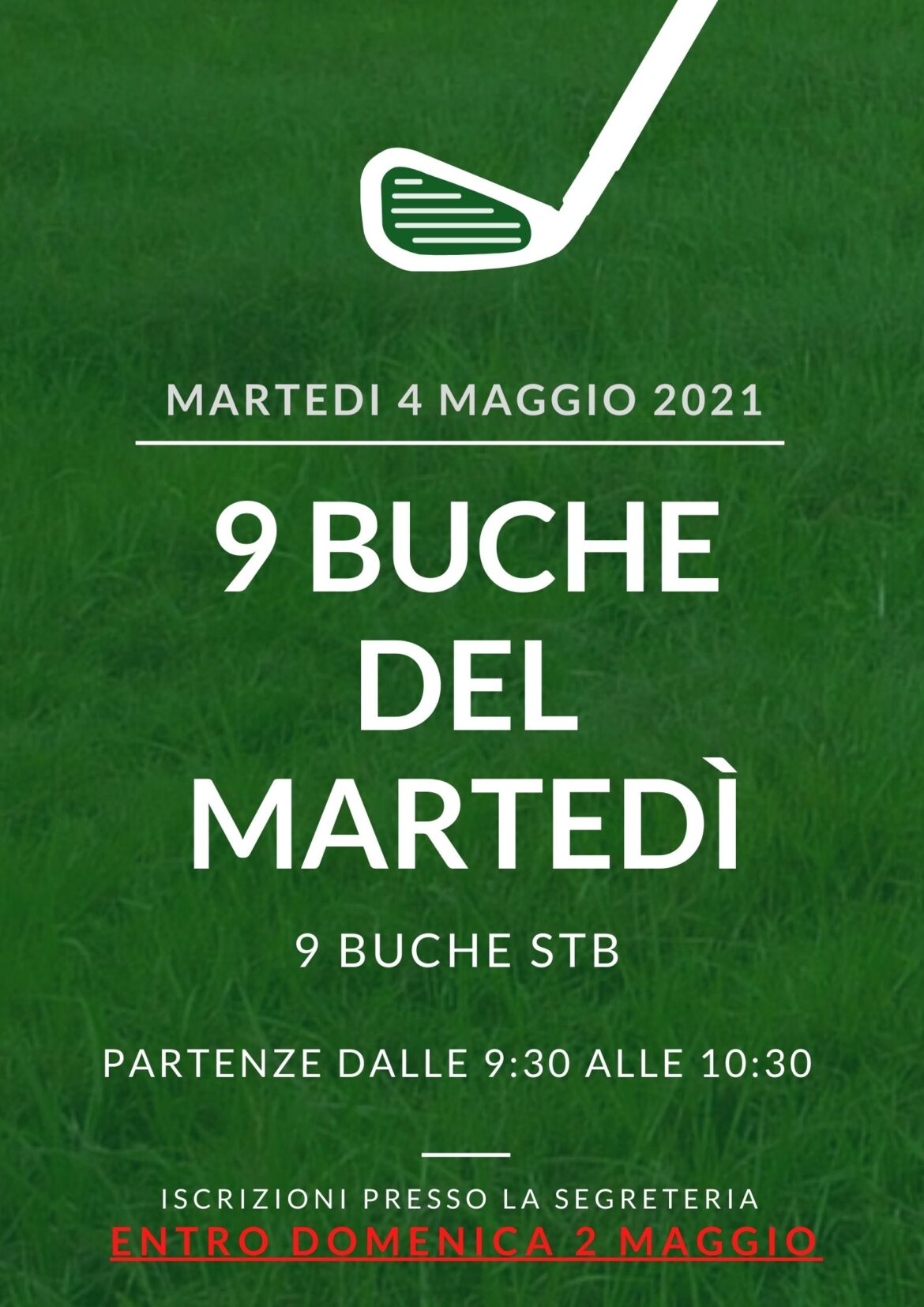 9 BUCHE DEL MARTEDì 4 MAGGIO 2021