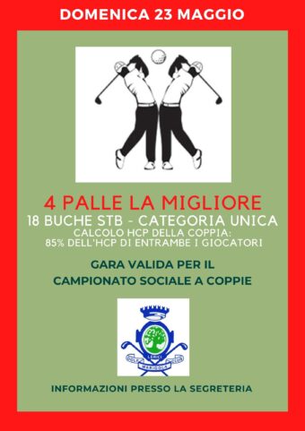 4 PALLE LA MIGLIORE – CS A COPPIE