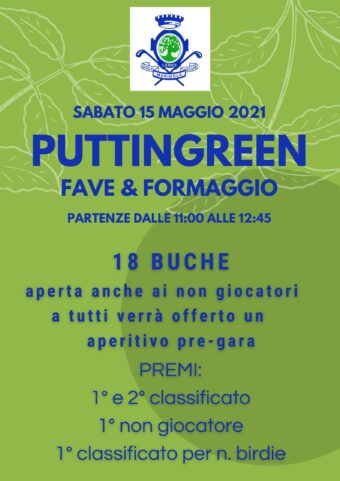 PUTTINGREEN fave & formaggio