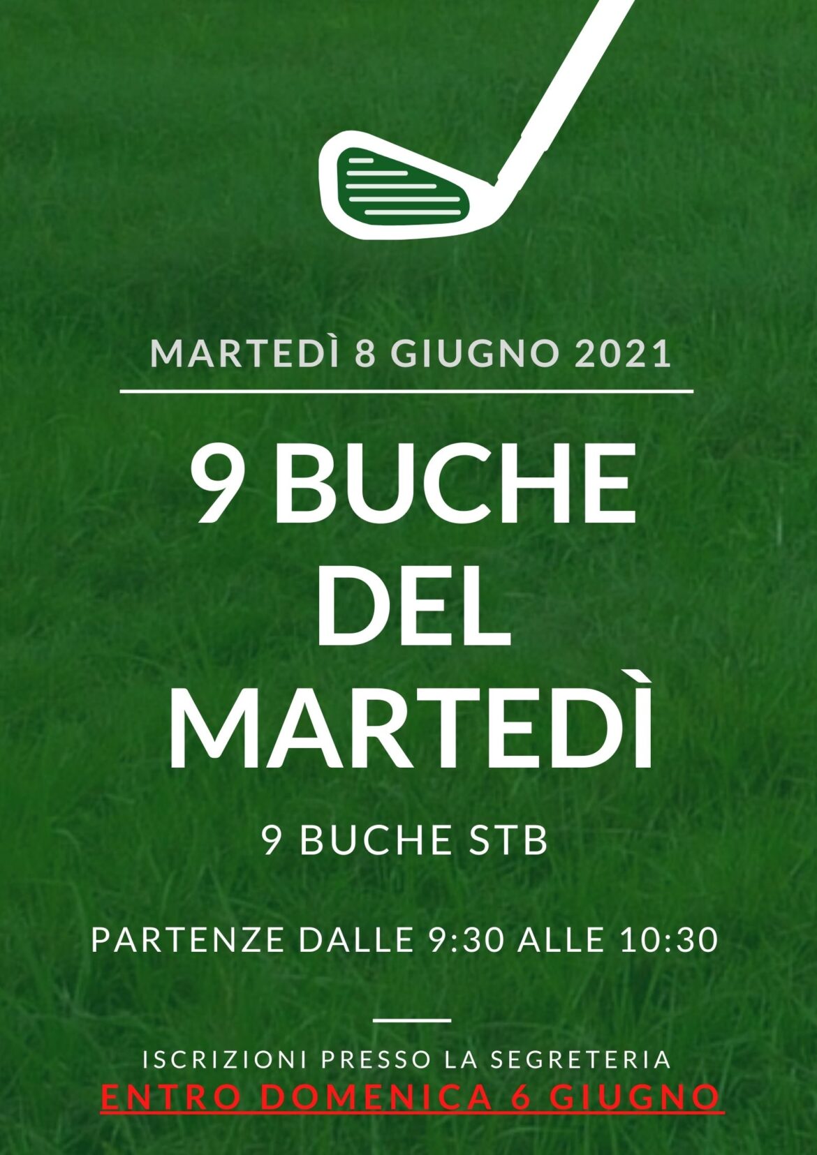 9 BUCHE DEL MARTEDì 8 GIUGNO 2021