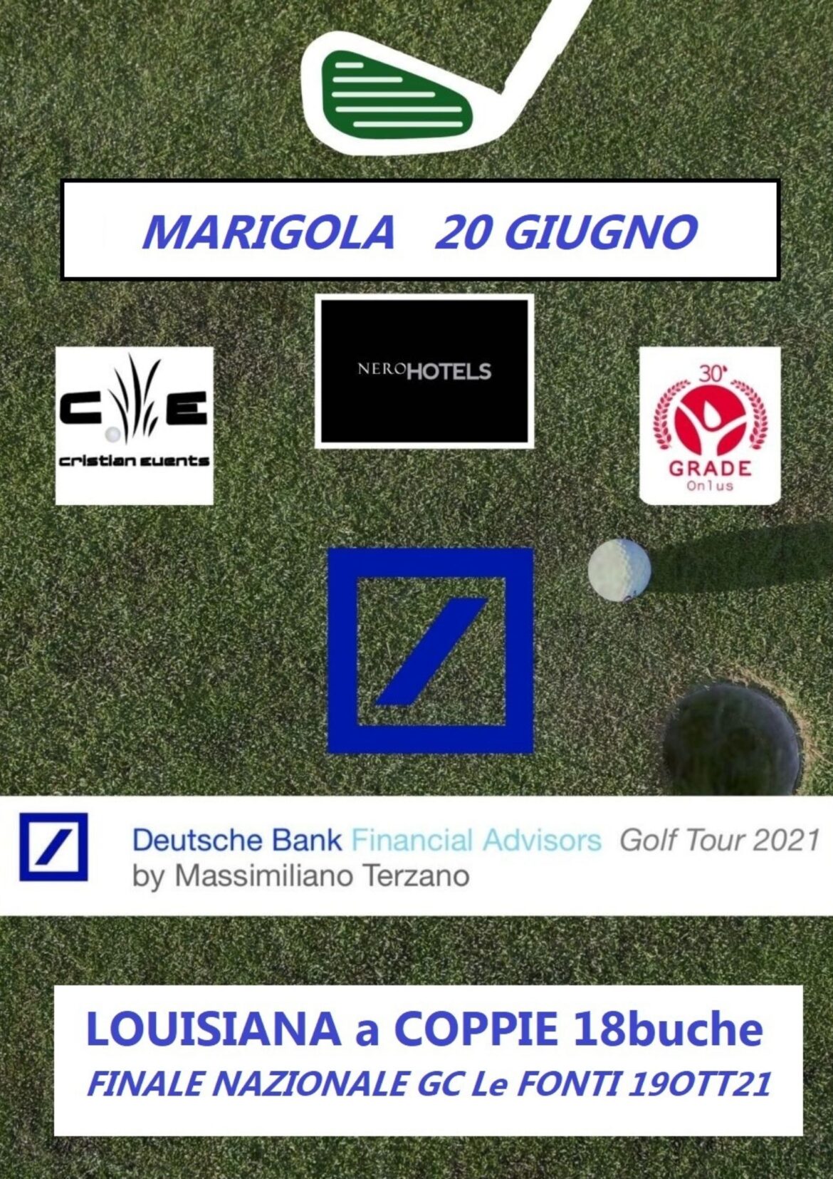 DEUTSCHE BANK FINANCIAL ADVISORS GOLF TOUR 2021 by Massimiliano Terzano