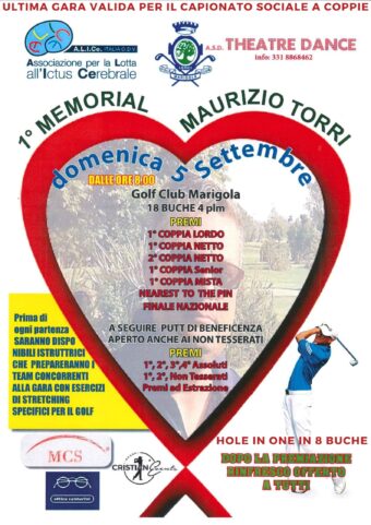 1° MEMORIAL MAURIZIO TORRI – domenica 5 settembre