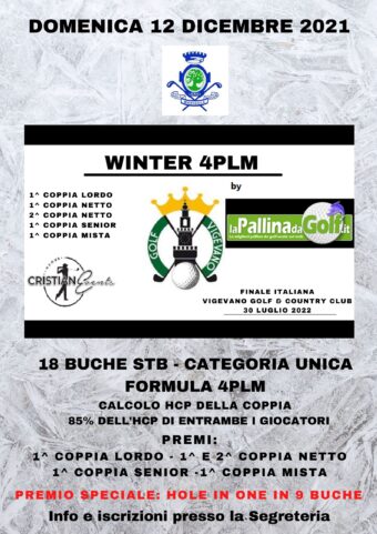 WINTER 4PLM by Nuova Cristianevents – domenica 12 dicembre 2021