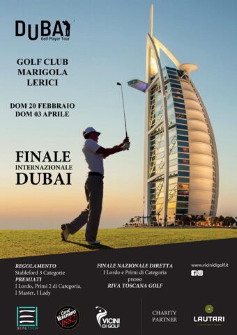 DUBAI GOLF PLAYER TOUR – domenica 3 aprile 2022