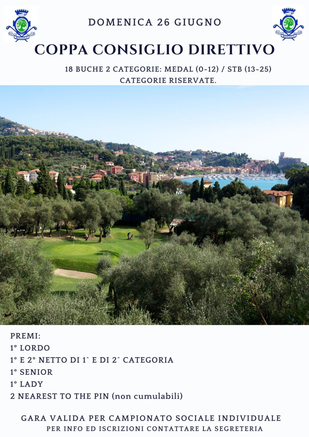 COPPA CONSIGLIO DIRETTIVO – domenica 26 giugno 2022