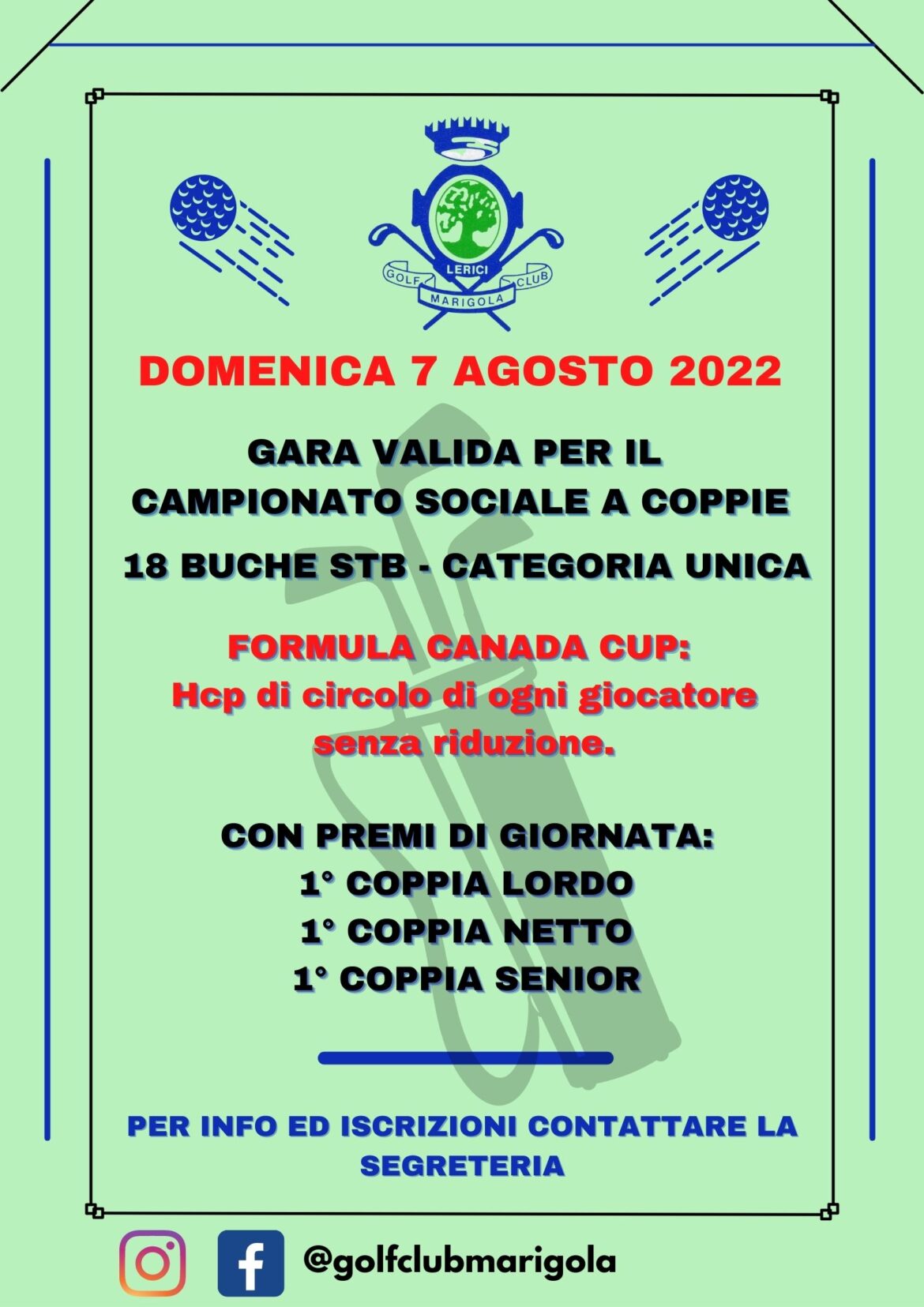 CS COPPIE 2022 – formula canada cup – domenica 7 agosto2022