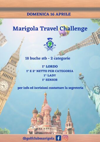 Marigola Travel Challenge – domenica 16 aprile 2023