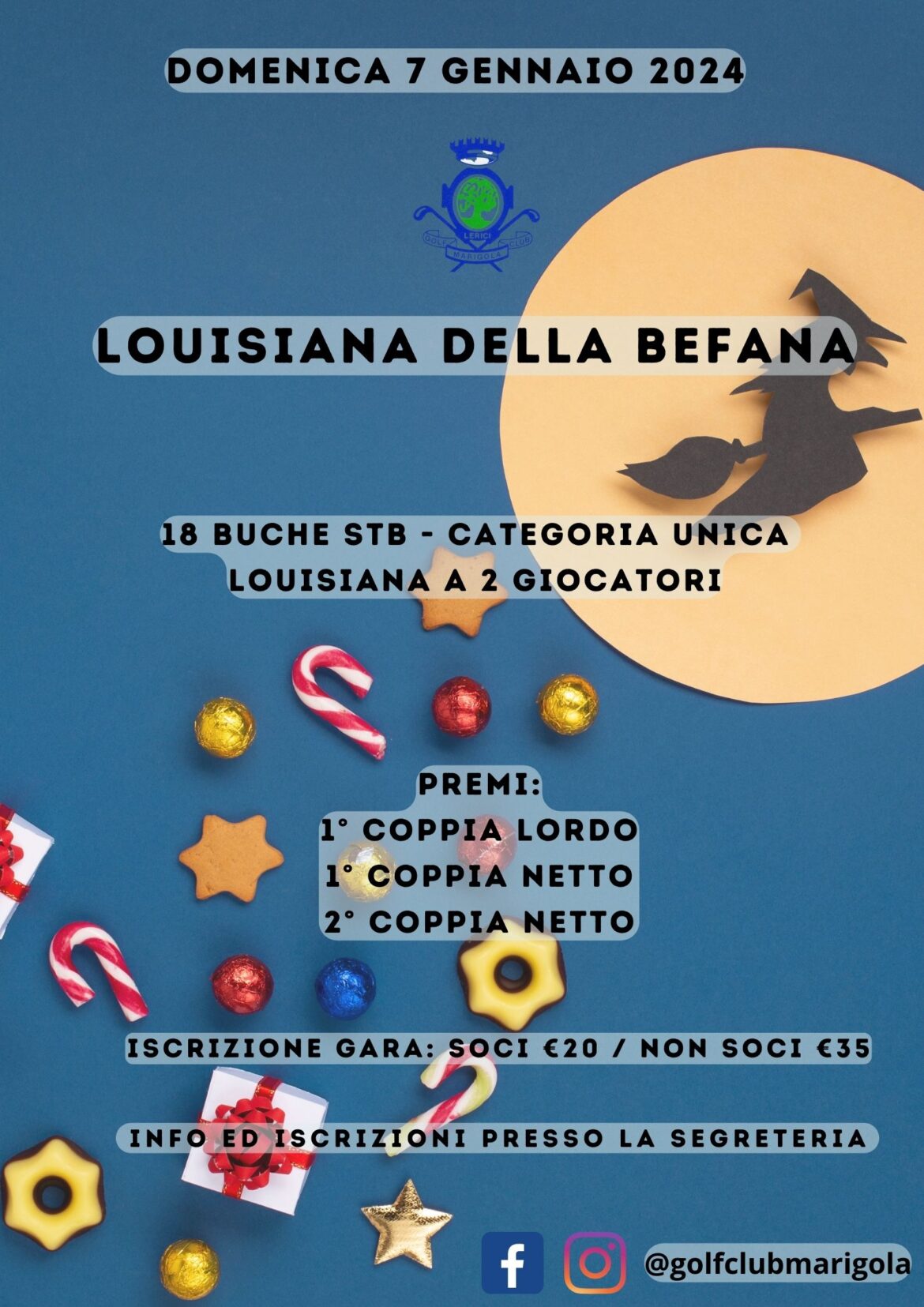 LOUISIANA DELLA BEFANA – domenica 7 gennaio 2024