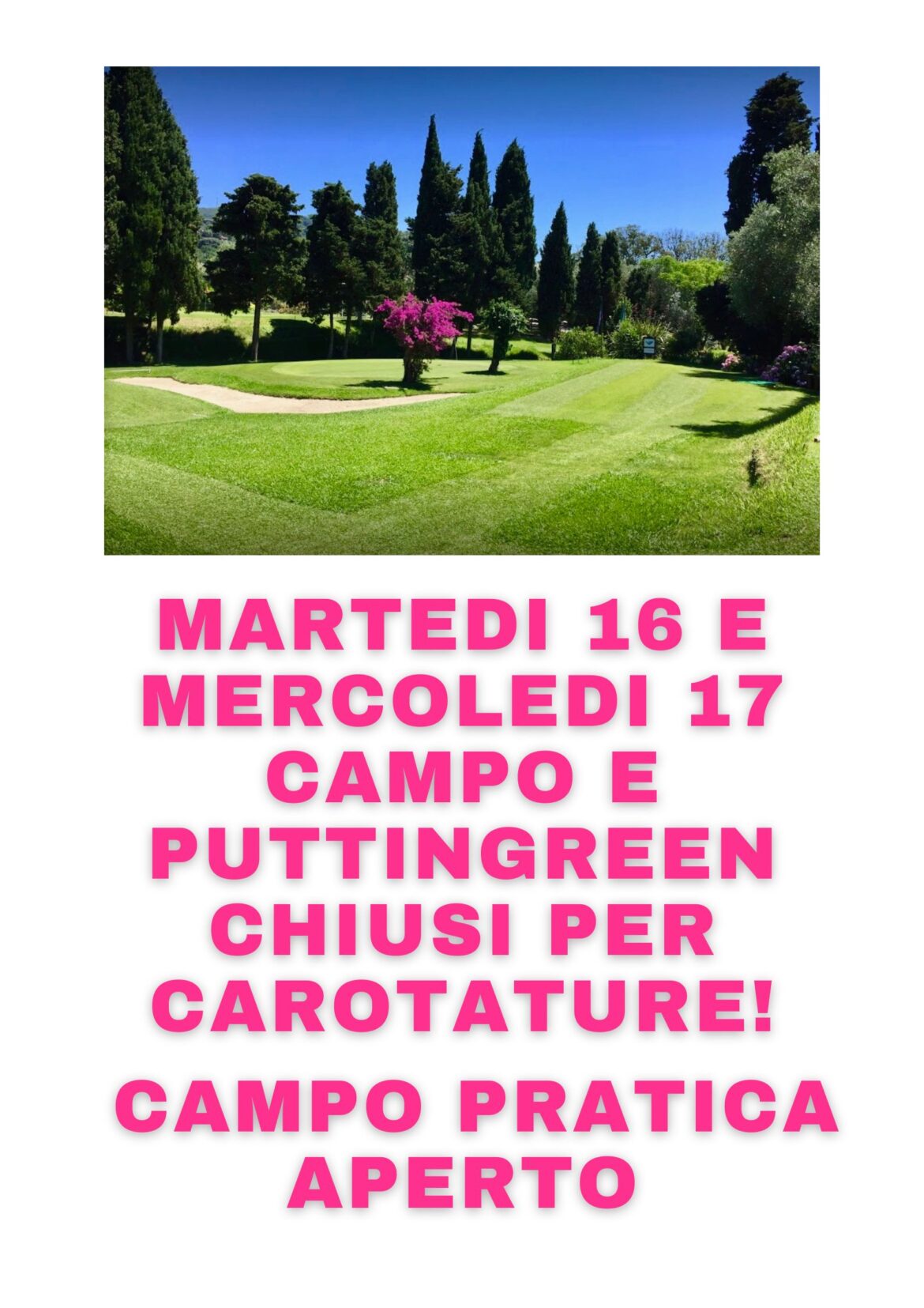 CAMPO CHIUSO 16 E 17 APRILE 2024