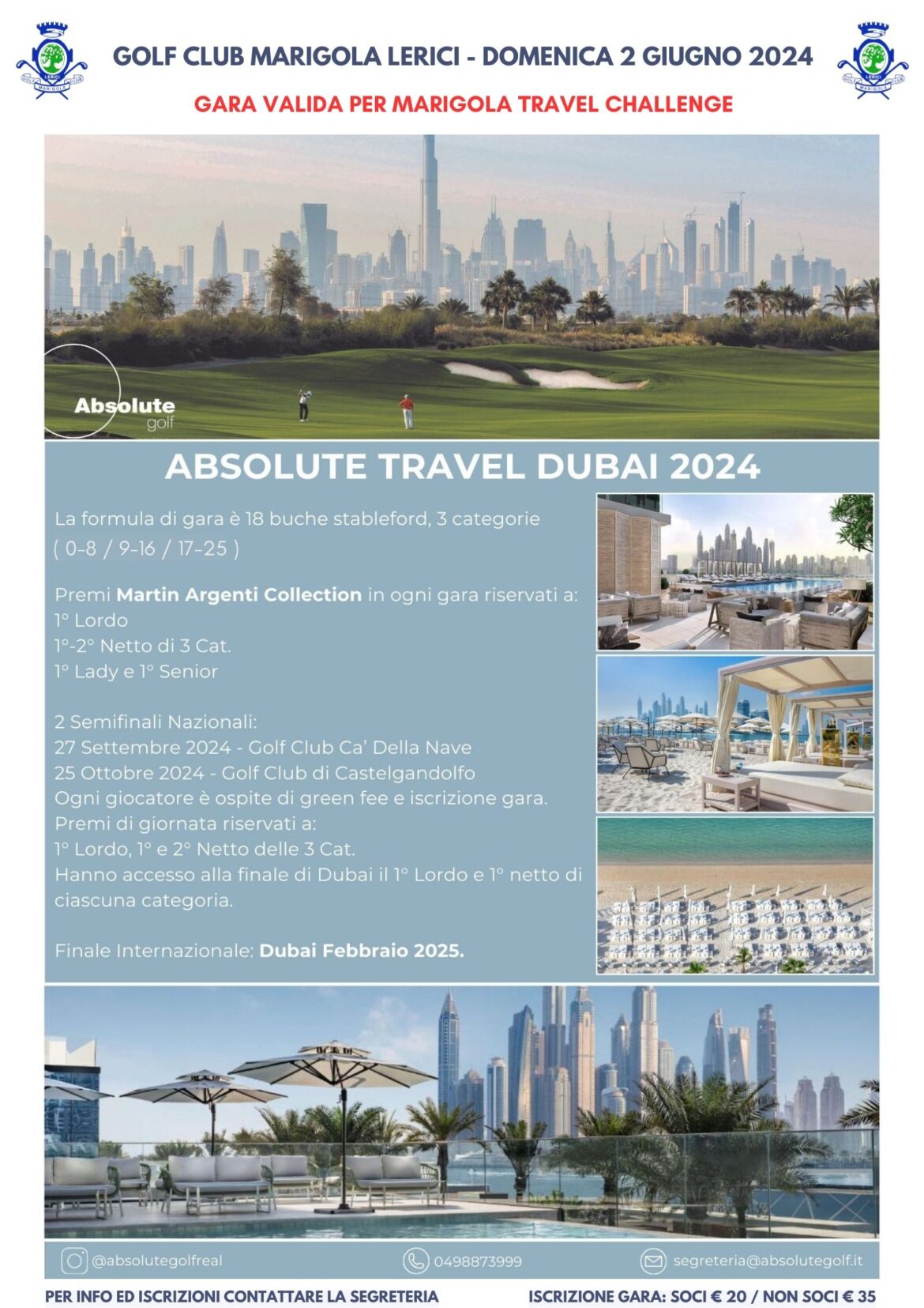 Absolute Travel Dubai – domenica 2 giugno 2024