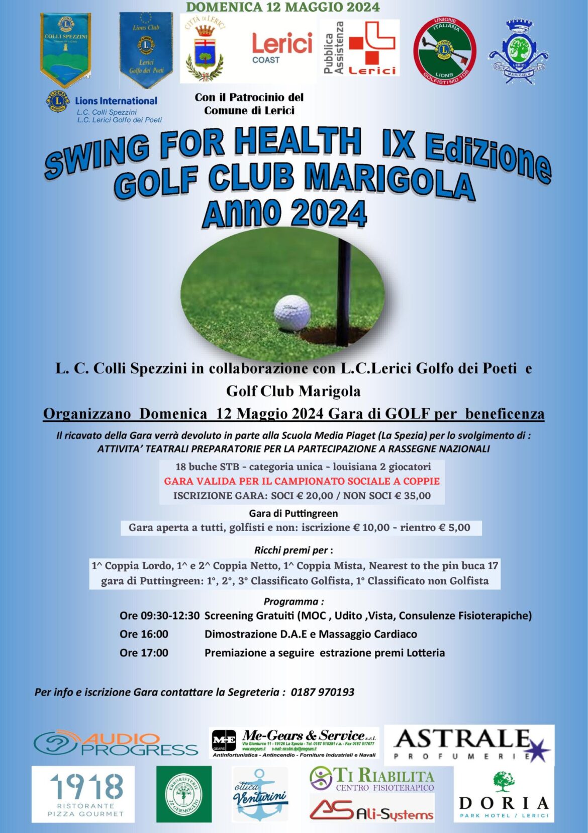 SWING FOR HEALTH IX Edizione – 12 maggio 2024